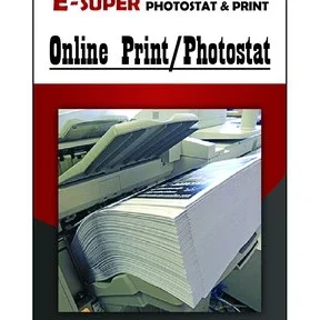 e super photostat print