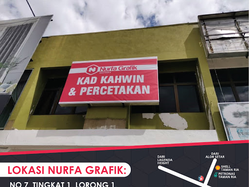 Nurfa Grafik - Kad Kahwin, Sticker, Banner, Bunting, & Percetakan