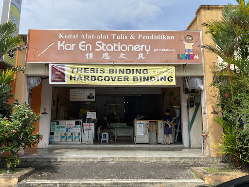 Kar En - Express - Rubber Stamp : Thesis Hardcover : Binding : Photocopy : Print : Scan : Tesis