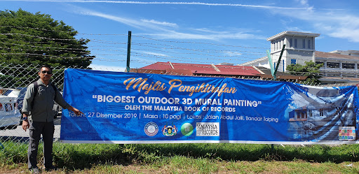 Biggest Outdoor 3D Mural Painting