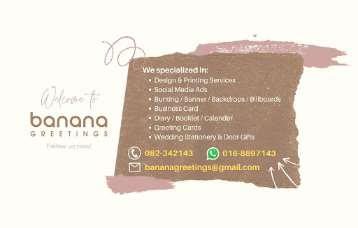 Banana Greetings Design & Printing