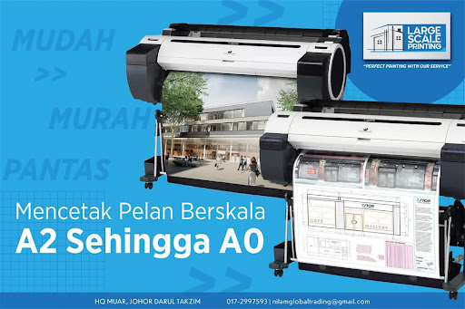 Print Pelan Bangunan Muar