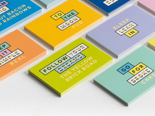 Starcloud Print & Design • Business Name Card • Sticker • Brochure • Flyer • Greeting Card • Menu