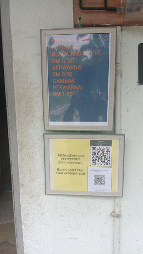 Perkhidmatan printing and fotocopy