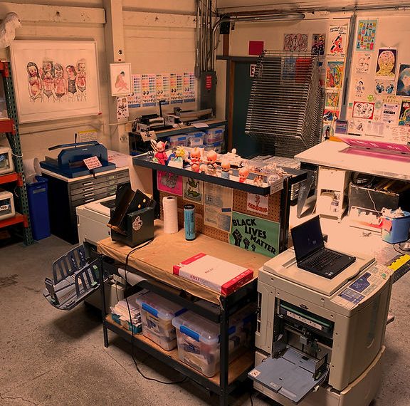 garage printing studio