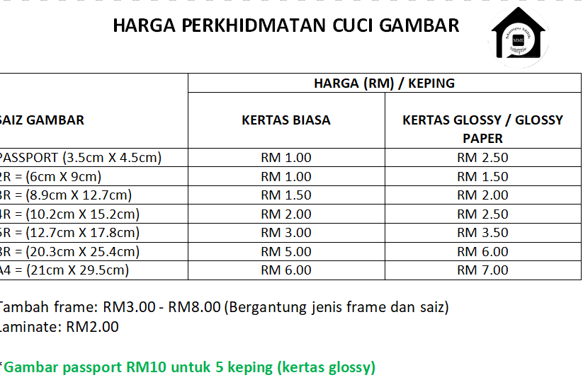kedai fotostat cuci gambar