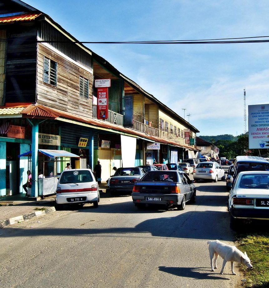 kinarut old shops