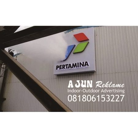 lan iklan banner sticker signboard