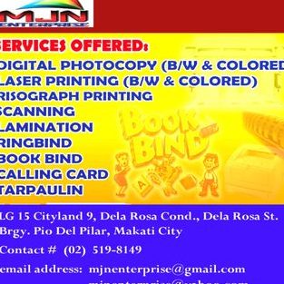 liyana mj printing services