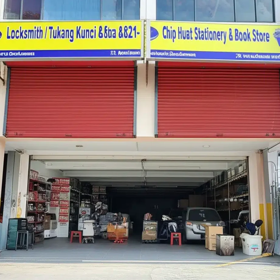 locksmith tukang kunci chip huat stationery book store 25 bandar darulaman
