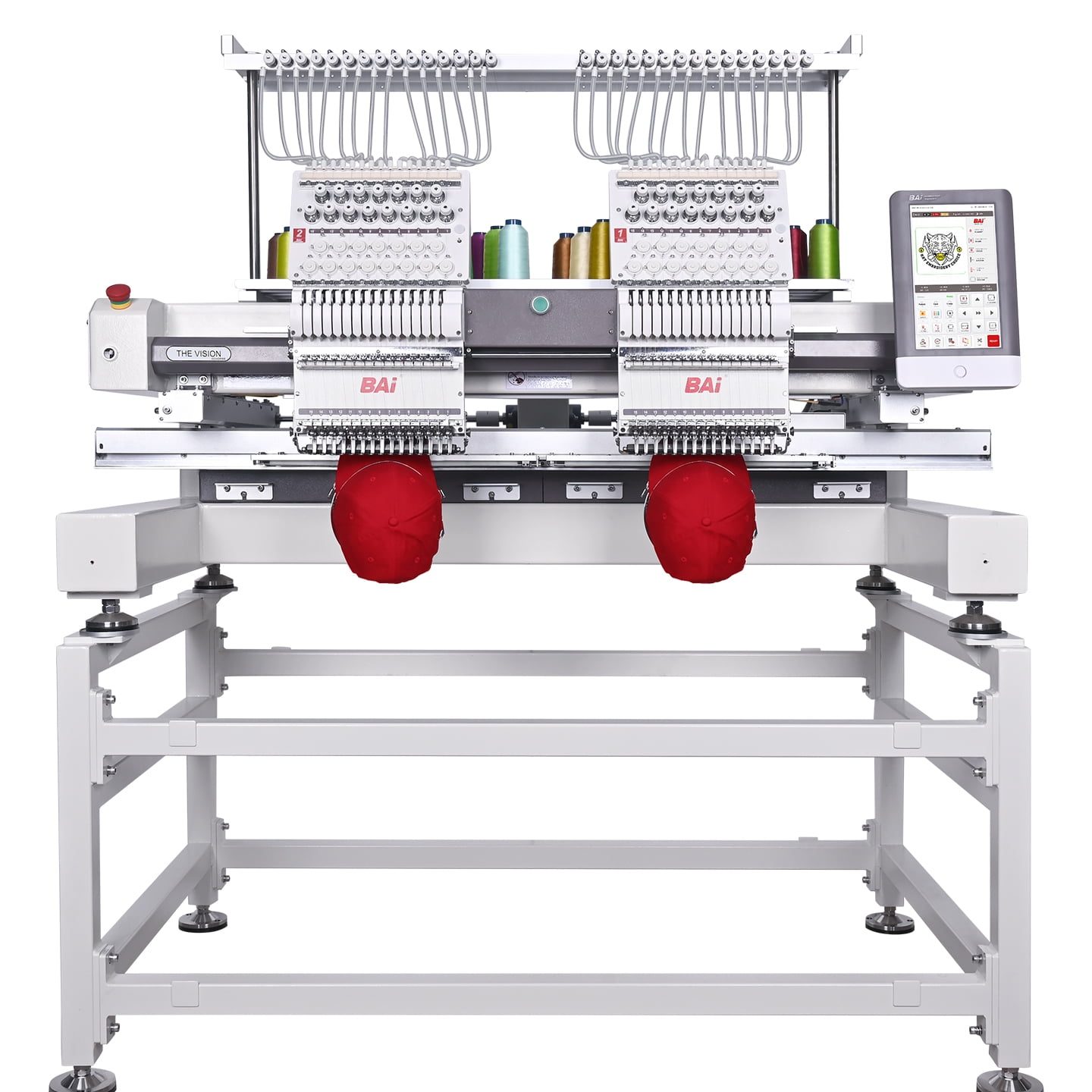 multi vision embroidery print