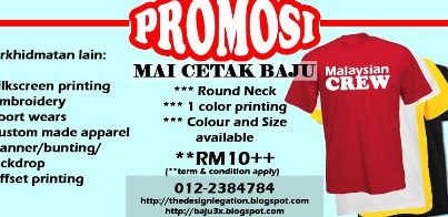 nak cetak baju