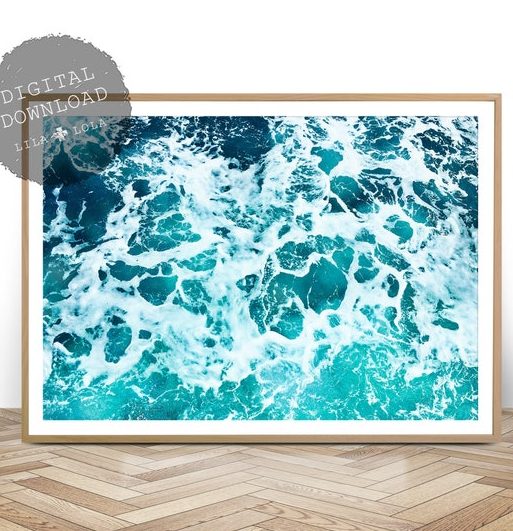 ocean art printing advertising