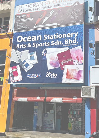 ocean stationary art sports sdn bhd