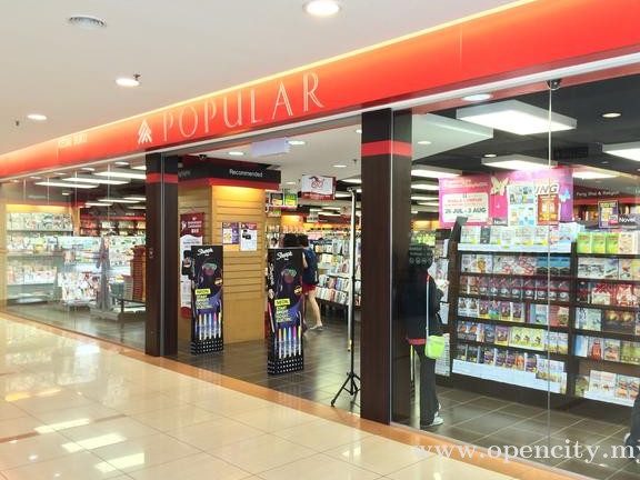 popular bookstore sunway carnival mall