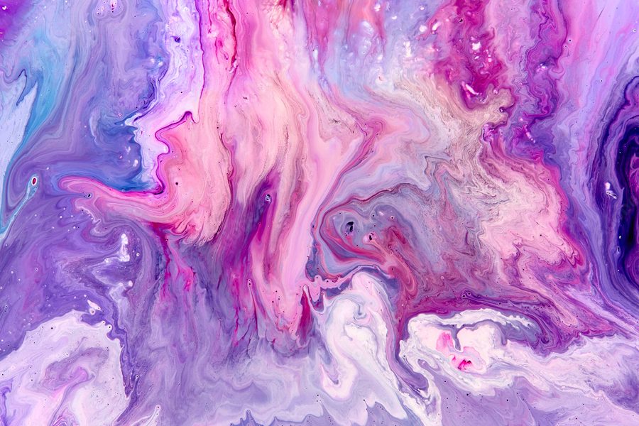 purple print