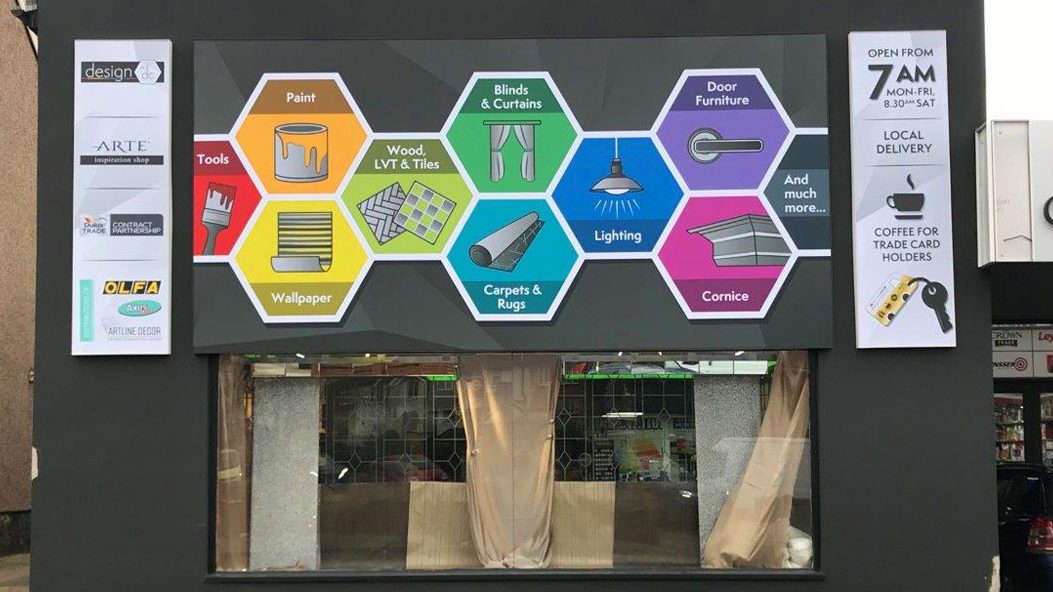 sign deco colour shop